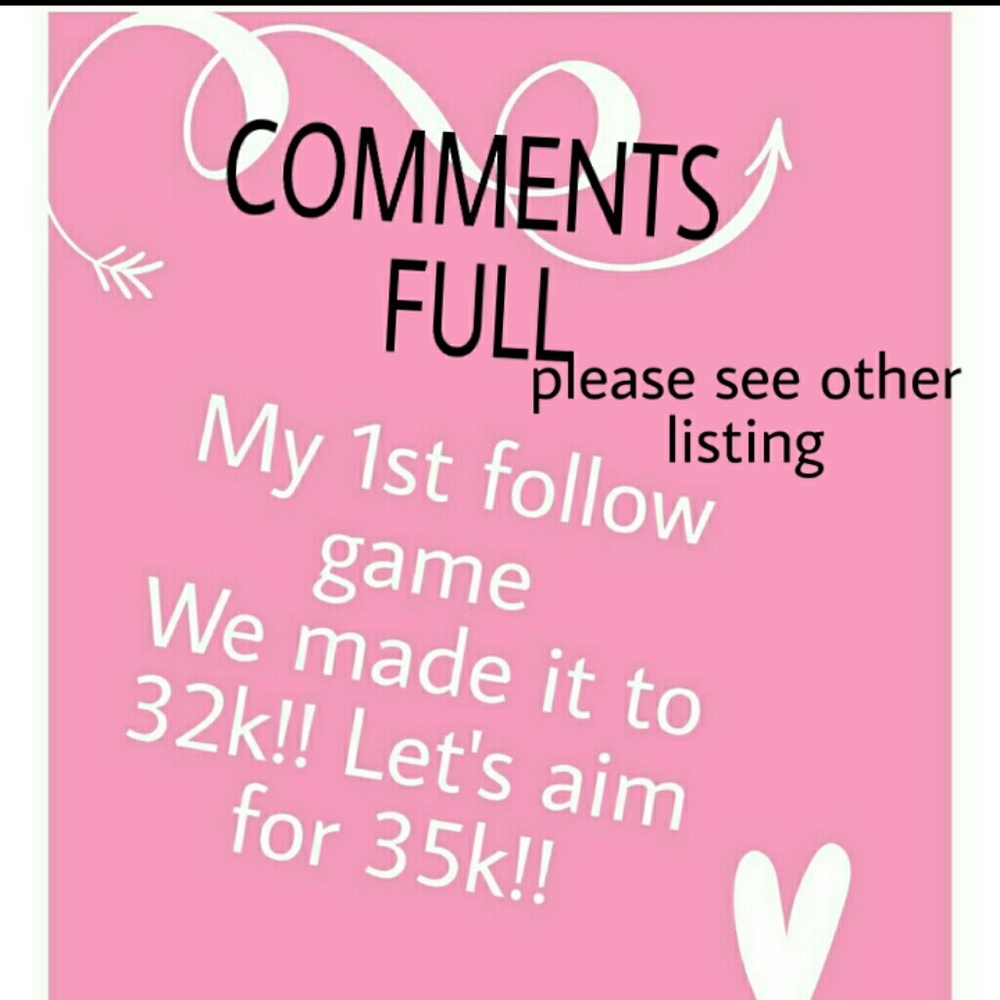 My 1st follow game